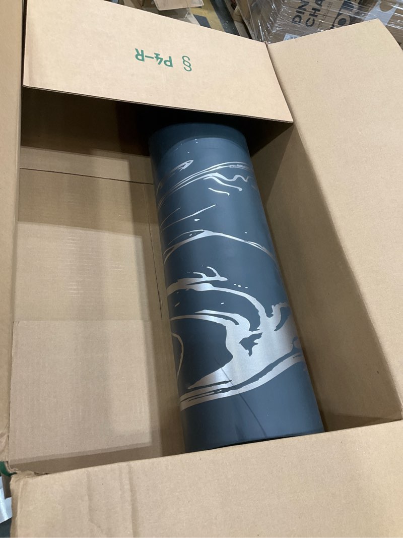 Condition photo showing Good Condition for Gaiam Dry-Grip Yoga Mat - 5mm Thick Non-Slip Exercise & Fitness Mat for Standard or Hot Yoga, Pilates and Floor Workouts - Cushioned Support, Non-Slip Coat - 68 x 24 Inches Marbled