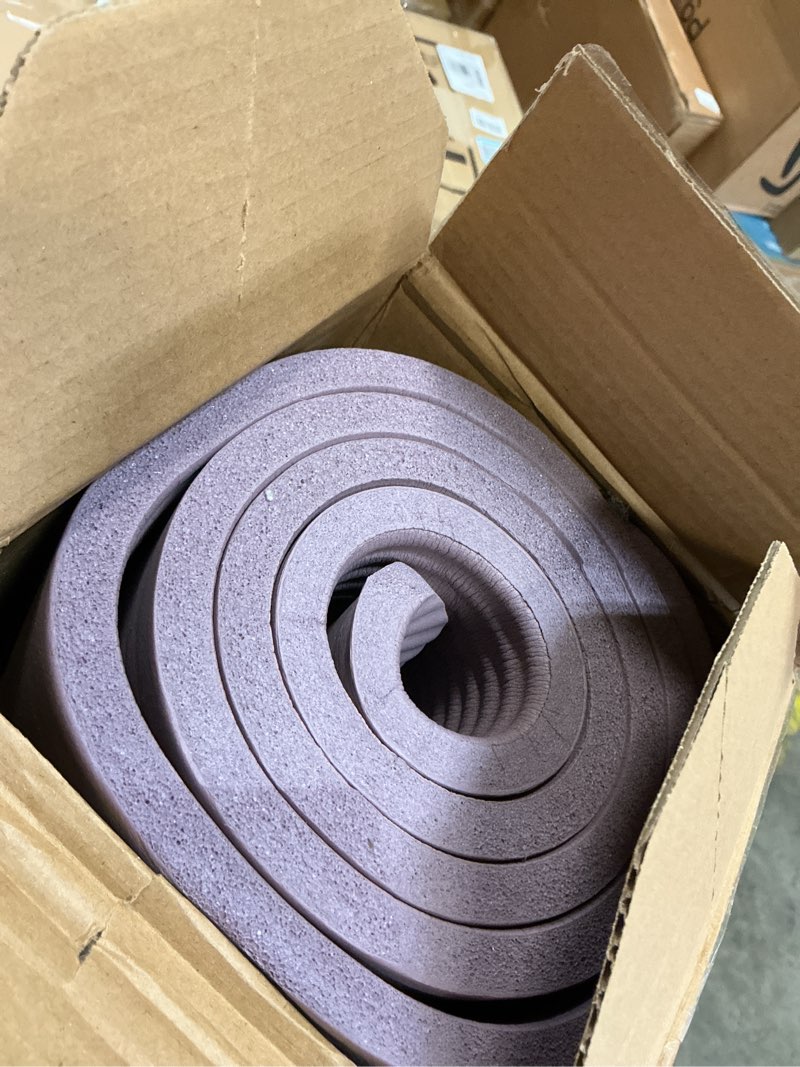 Condition photo showing Good Condition for retrospec solana yoga mat thick 1/2in non-slip workout mat with nylon strap - 72x24in exercise mat for pilates, stretching & fitness - bpa free, easy clean violet haze 1/2 inch
