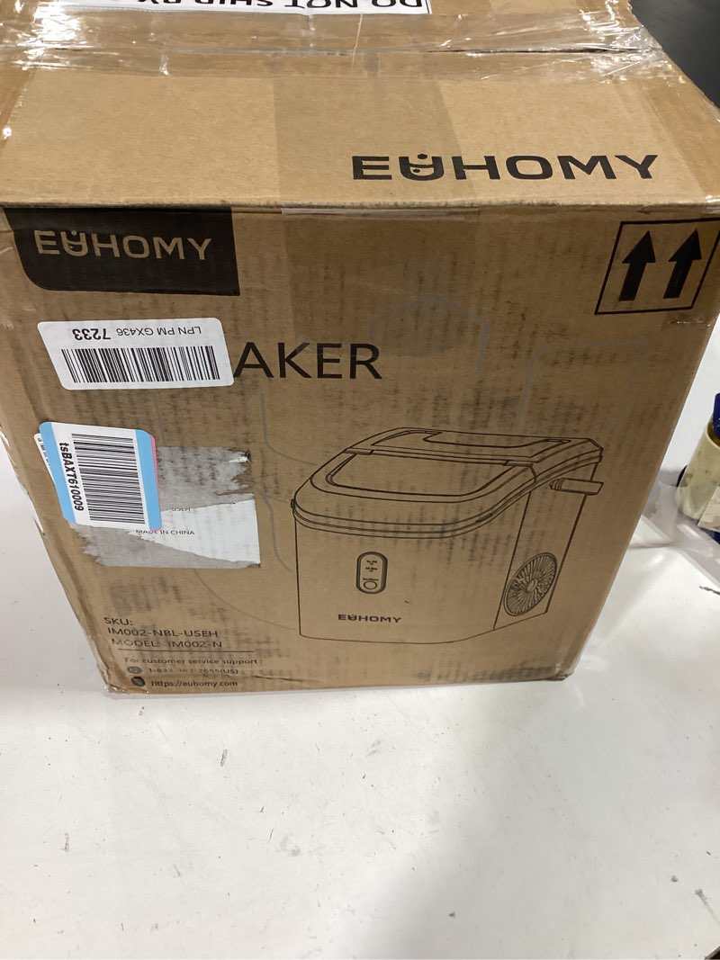 Condition photo showing Good Condition for euhomy nugget ice maker countertop with handle, ready in 6 mins, 38lbs/day, removable top cover, sel