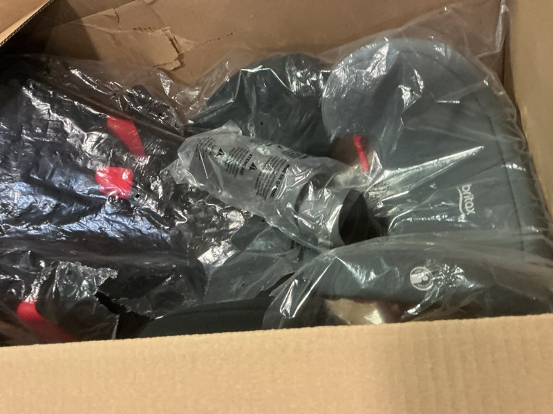 Condition photo showing Good Condition for Britax Highpoint Backless Belt-Positioning Booster Seat, SafeWash Black Ombre Highpoint Black Ombre