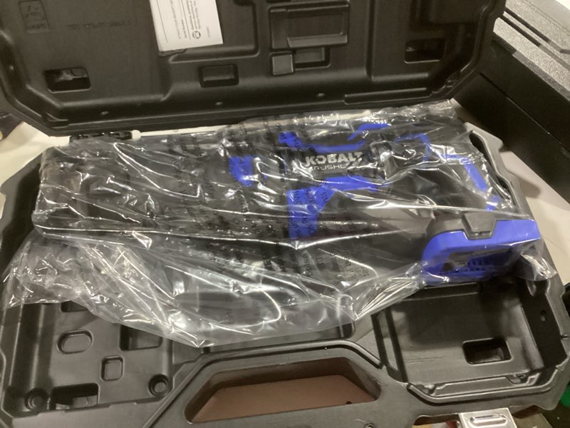 Condition photo showing As Is for Kobalt XTR 24-volt Variable Speed Brushless Cordless Reciprocating Saw ( )