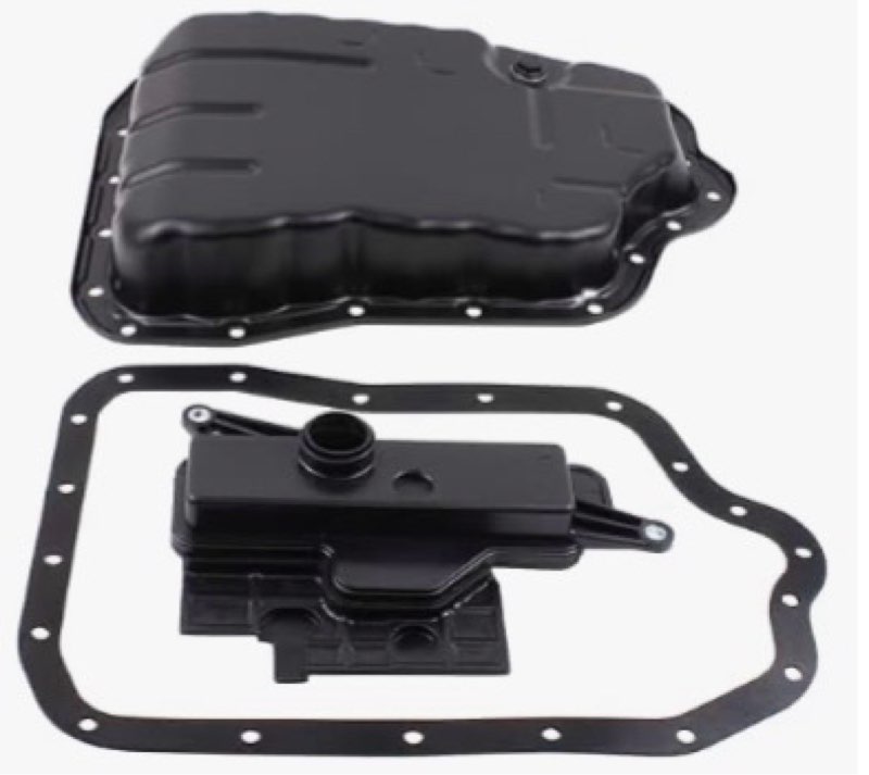 motoku transmission oil pan and automatic trans filter w/gasket for toyota 2.5l camry 2010-2013 2.7l