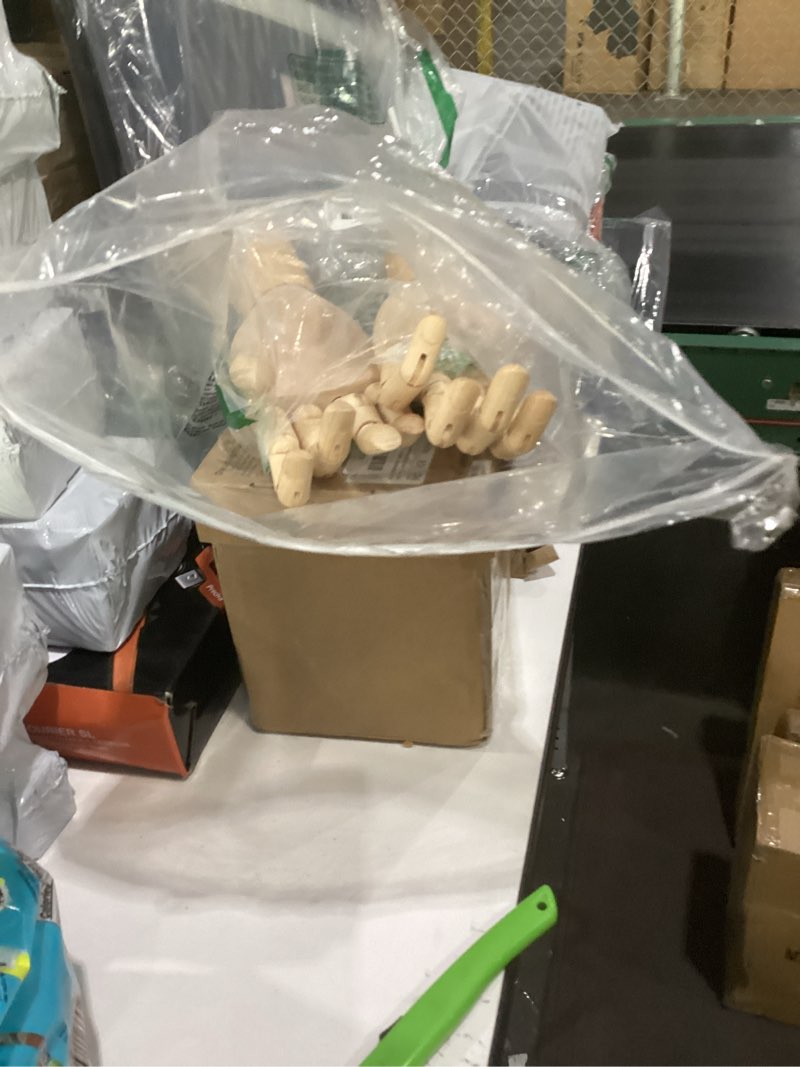 Condition photo showing Good Condition for Framendino, 2 Pack 12" Flexible Wooden Hand Model Wood Art Mannequin Left Right for Sketching 12" Left & Right (2 Pack)