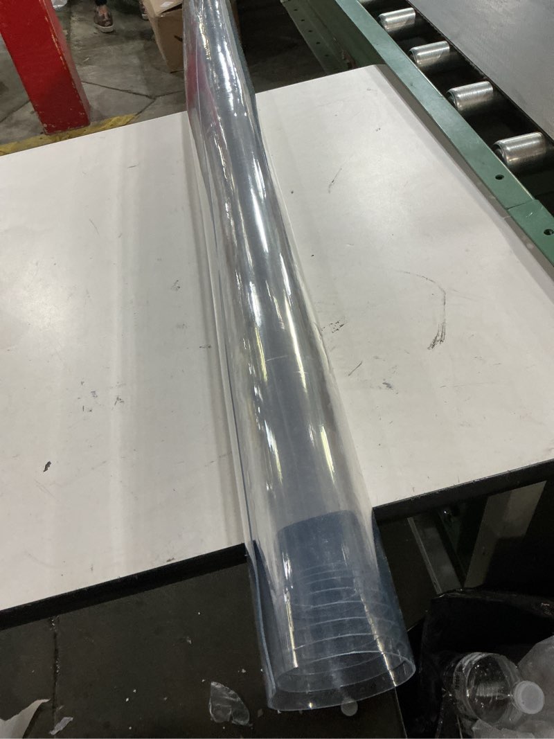 Condition photo showing Good Condition for ((Similar))PVC Table Mat - Waterproof, Heat Resistant, Easy Clean Desk Protector for Dining, Office, Coffee Tables, Scratch-Proof.