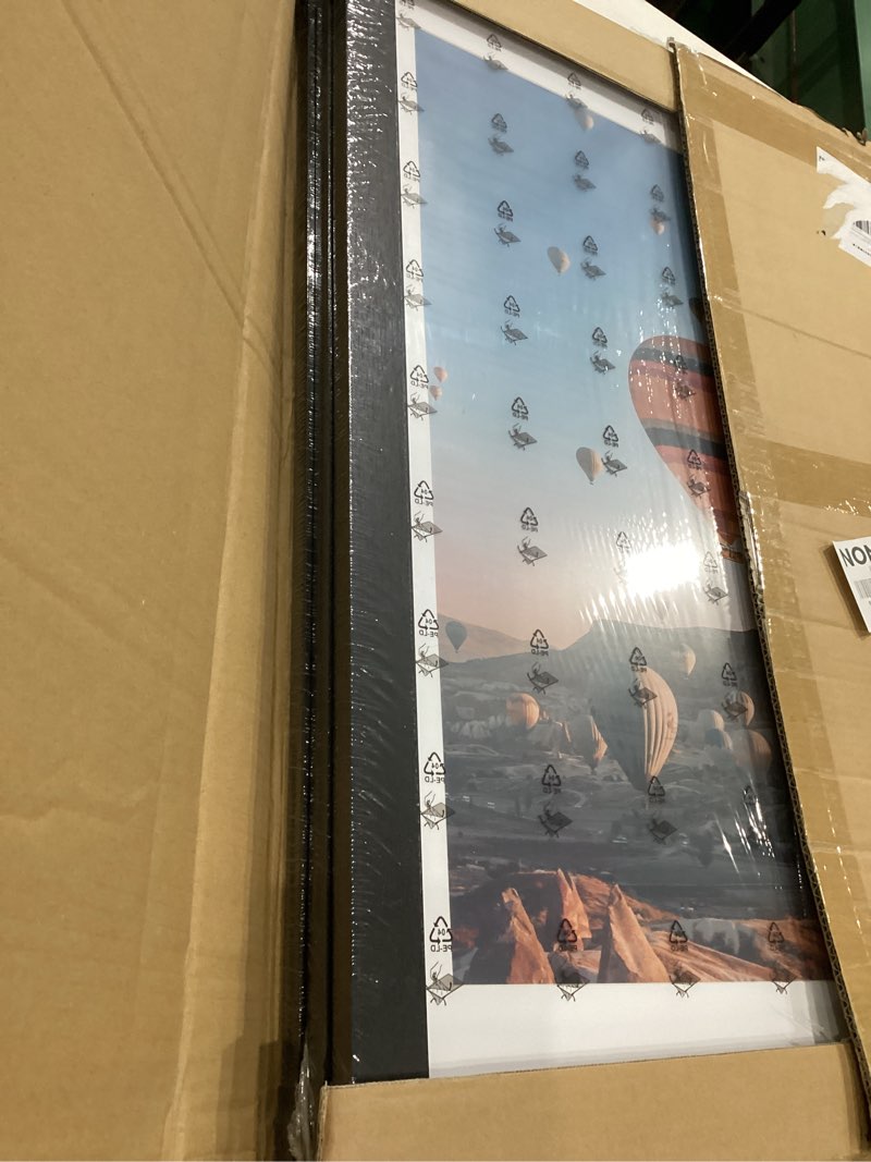 Condition photo showing Good Condition for jcjmy 19.7x27.6 puzzles frame for 50x70 cm puzzle poster photo picture, display 18x24 with mat or 19.7 x 27.6 without, wall hanging 19.7 by 27.6 inch 1000 pieces puzzles frame, 3 pack, black black 19.7x27.6 inch
