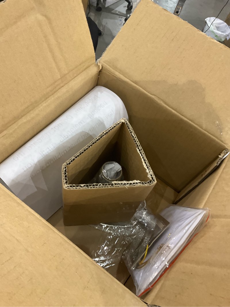 Condition photo showing New/Like New for Cal Lighting BO-3033TB Cusago Metal Table Lamp with Taper Hardback Drum Shade