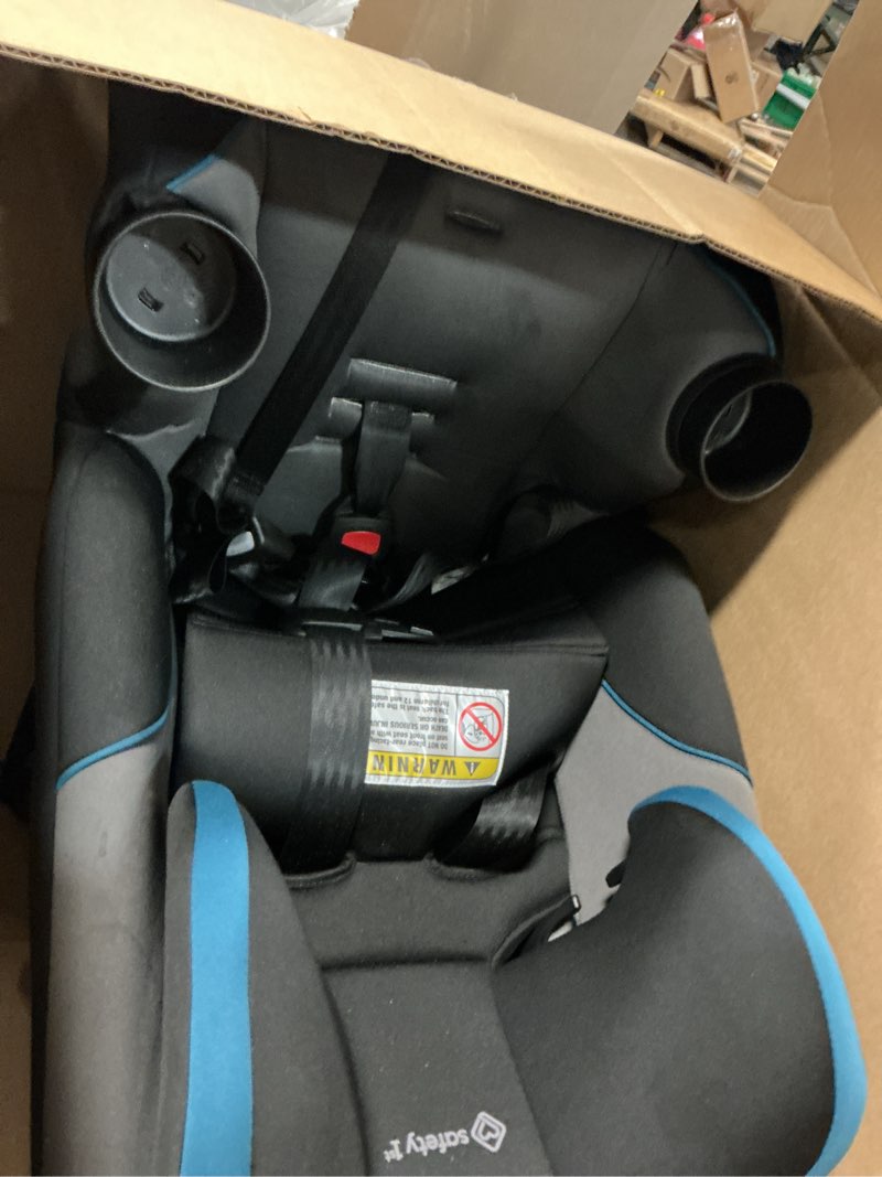 Condition photo showing As Is for Safety 1st Crosstown Slim All-in-One Convertible Car Seat, Deep Sea Deep Sea Crosstown Slim