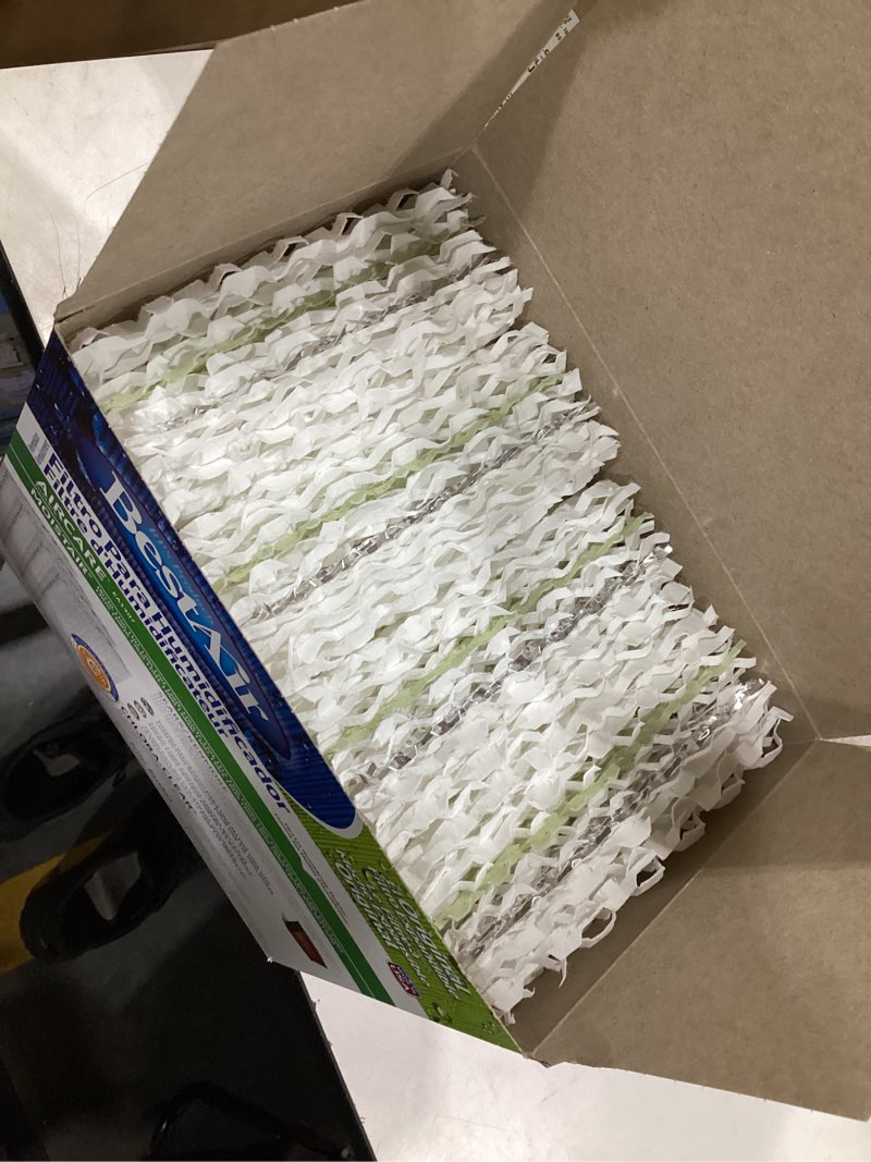 Condition photo showing Good Condition for bestair es12-2 extended life humidifier replacement paper wick humidifier filter, for emerson, quiet comfort & kenmore models, 10" x 9.4" x 6.5", 2 pack (8 filters)