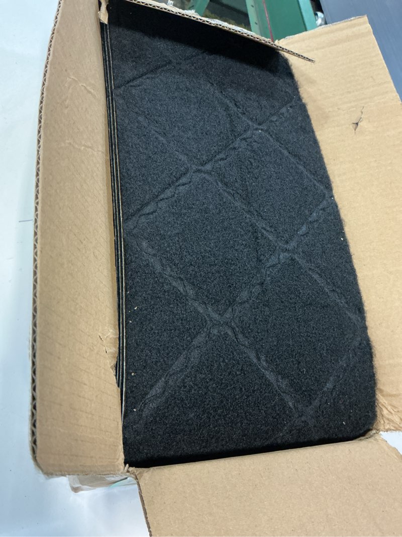 Condition photo showing Good Condition for Stair Treads for Wooden Steps 15pcs - 8x30in Carpet Stairs Runner Indoor Non-Slip Stair Mats for Kids Elders and Pets 8x30in Cube Black 15