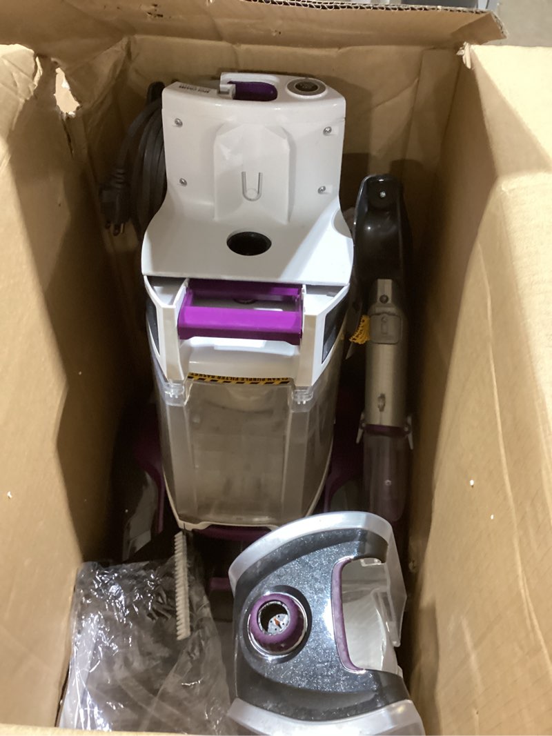 Condition photo showing As Is for Hoover SmartWash Pet Automatic Carpet Cleaner Machine with Spot Chaser Wand and Storage Mat, Deep Cleaning Carpet Shampooer Machine, Pair with a Hoover Carpet Cleaner Solution SmartWash Pet with Mat