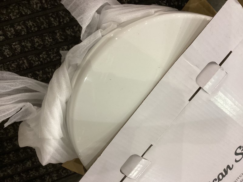 Condition photo showing As Is for Toilet seat