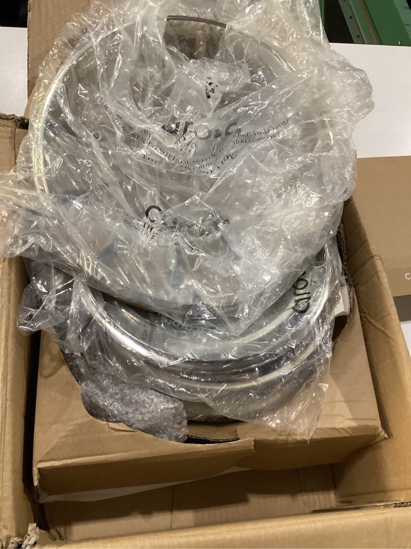Condition photo showing Good Condition for carote 14 pcs pots and pans set nonstick,cookware set kitchen cooking set with utensil and pan protectors mothers day cream white 14 piece