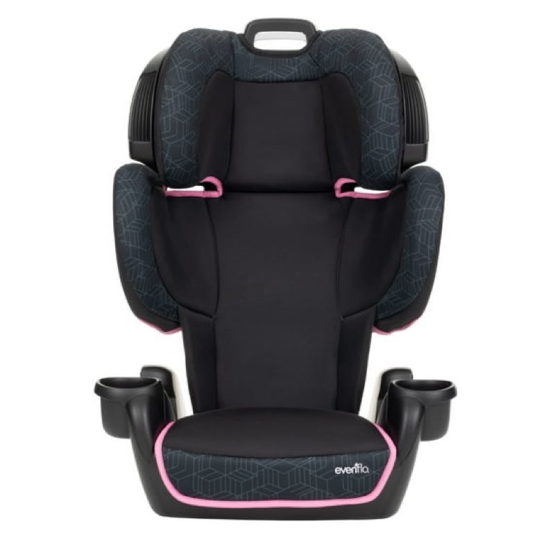 gotime lx booster car seat (terrain pink)