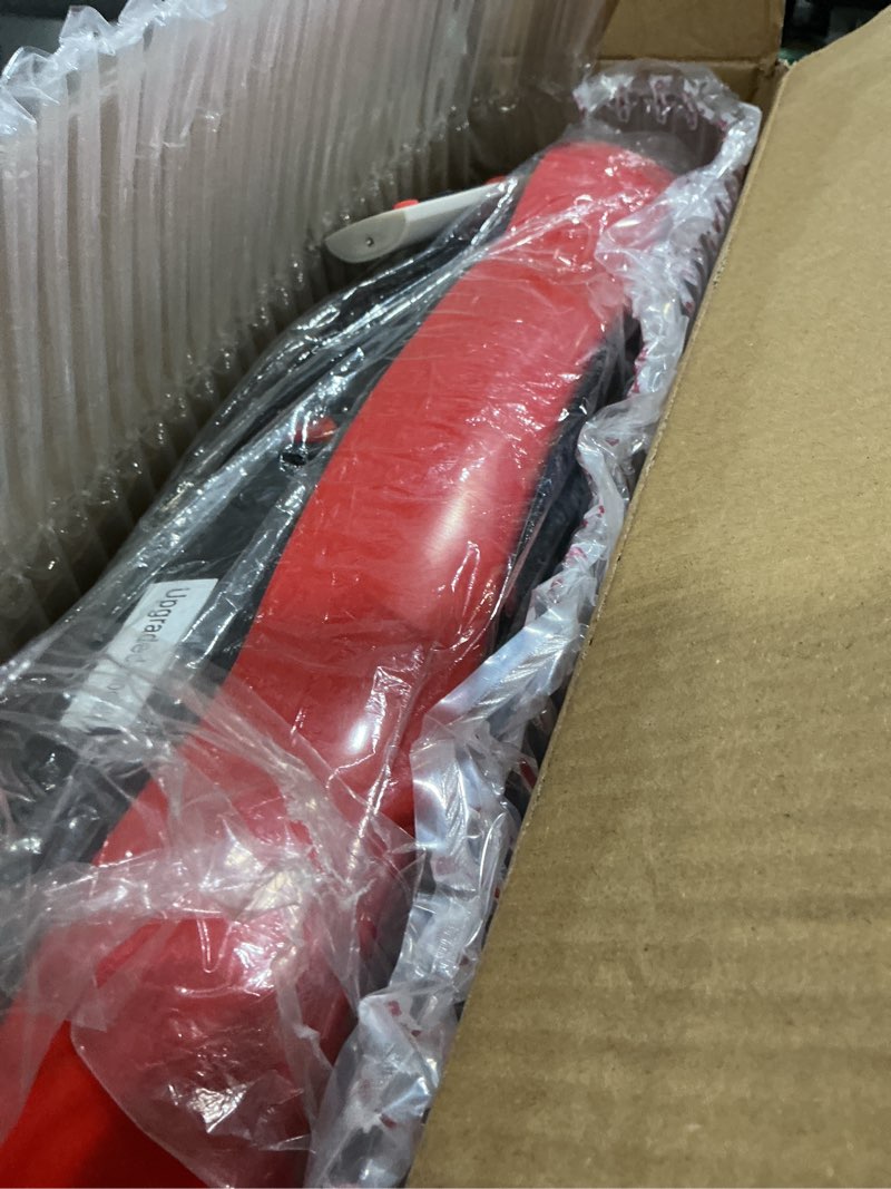 Condition photo showing Good Condition for Vibration Plate Exercise Machine, Health & Fitness Full Body Vibration Platform, Portable Vibration Plate Platform for Weight Loss Home Fitness, Lymphatic Drainage, w/Resistance Bands+Remote Red