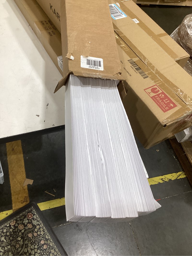 Condition photo showing Good Condition for redi shade no tools original light filtering pleated paper shade white, 36" w x 72" l, 6 pack