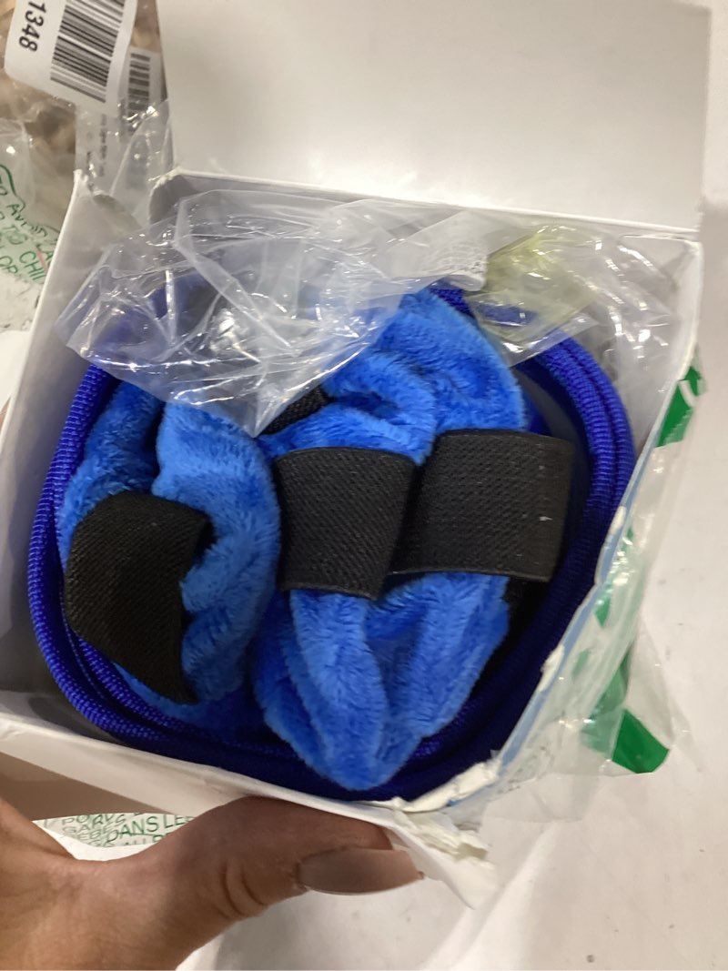 Condition photo showing Good Condition for barkless dog cone, inflatable dog cone after surgery for large breeds, soft surgery collar with enhanced anti-licking guard shield for pets, patented protective donut collar blue l (neck: 14"-18")