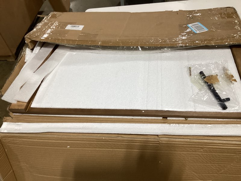Condition photo showing As Is for gas stove top cover: wooden 30 * 22 inches noodle board stovetop covers with handles, wood cutting board for kitchen gas stove and electric stove pine wood
