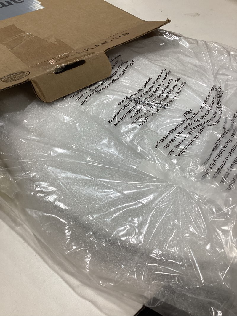 Condition photo showing As Is for Centoco Toilet Seat Round, Closed Front with Cover, Residential, Plastic, Made in the USA, DSAZAM1200-001, White