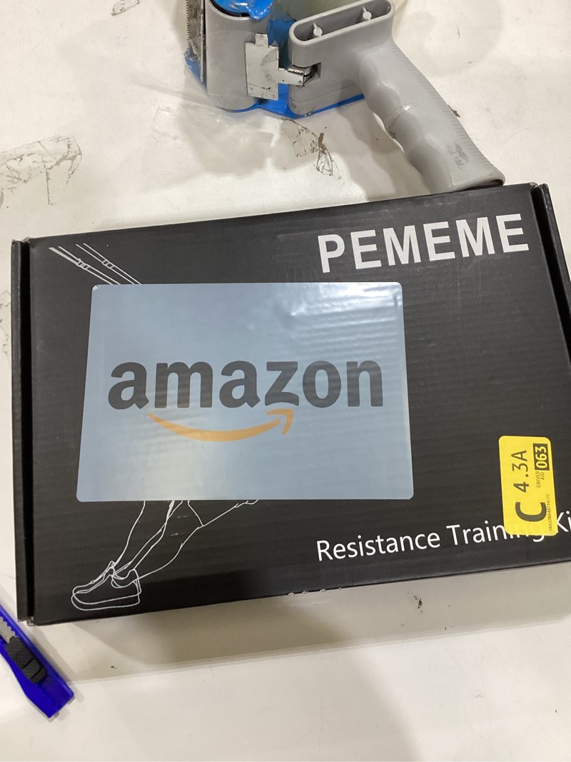 Condition photo showing Good Condition for Home Resistance Training Kit | Full-Body Workout with Suspension Trainer Straps, Door Anchor, Handles, and Carrying Bag | Complete Home Gym Equipment Grey
