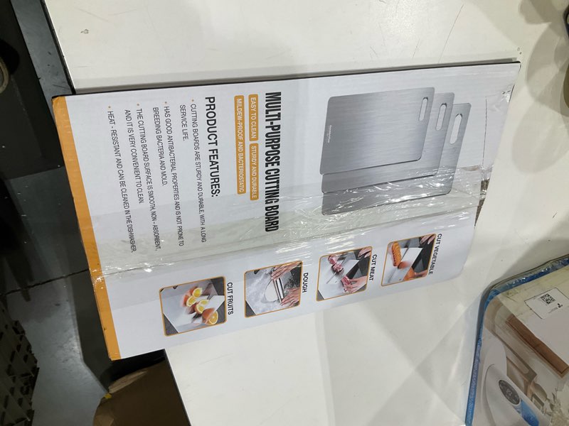 Condition photo showing Good Condition for Titanium Cutting Boards,100% Pure Titanium Kitchen Cutting Board, Double-Sided Non-Toxic Cutting Boa