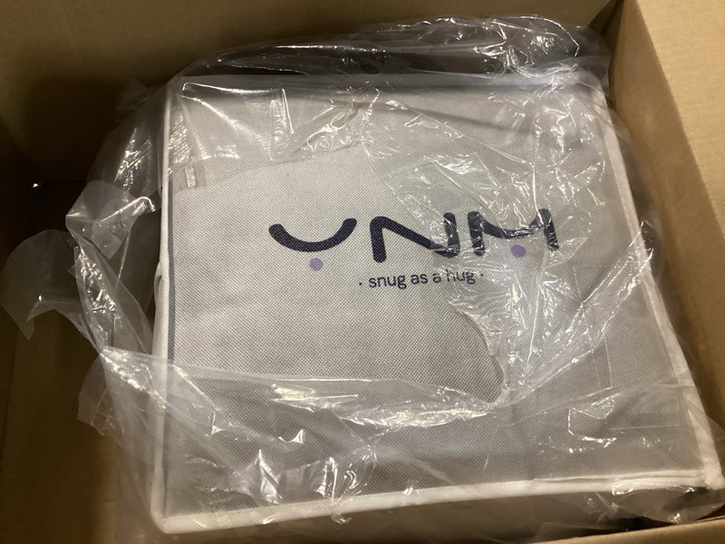 Condition photo showing Good Condition for YnM 15lbs Weighted Blanket for Adults, Cotton Heavy Bed Throw Blanket with Cooling Glass Beads for All Season Use, Ideal for ~140lbs (48x72 Inches, Twin/Full, Navy) 48 in x 72 in 15 lb Exclusive Cotton Navy