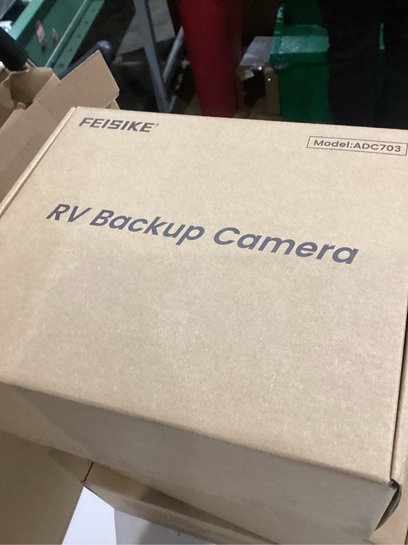 Condition photo showing Good Condition for RV Backup Camera Plug and Play, 7'' Backup Camera for Truck Trailer, No Delay, 1080P HD, 2 Channels, 150° Wide Angle, DIY Guide Lines, Night Vision, IP69 Rear View Camera 1 CAMERA