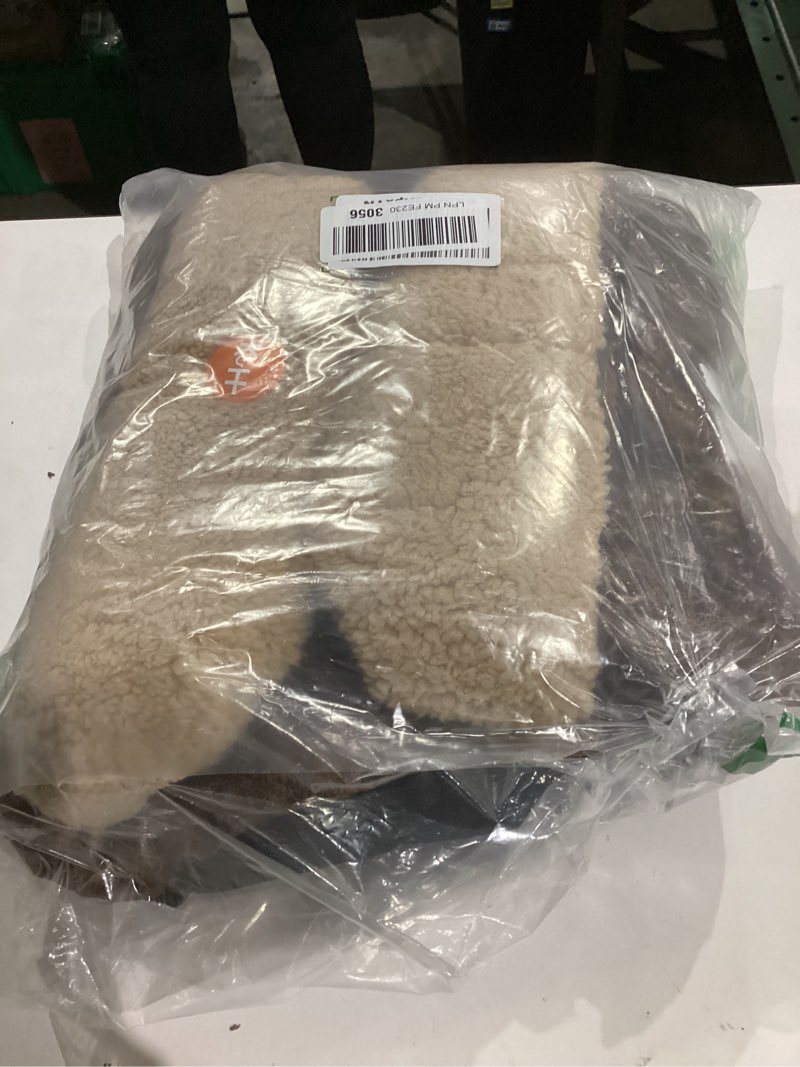 Condition photo showing New/Like New for k&h pet products heated cat bed indoor, thermo-snuggle cup bomber soft heated pet bed for large indoor cats and small dogs, machine washable, waterproof heated pad, safety listed - 14x18in chocolate chocolate 14 x 18 inches cup bomber