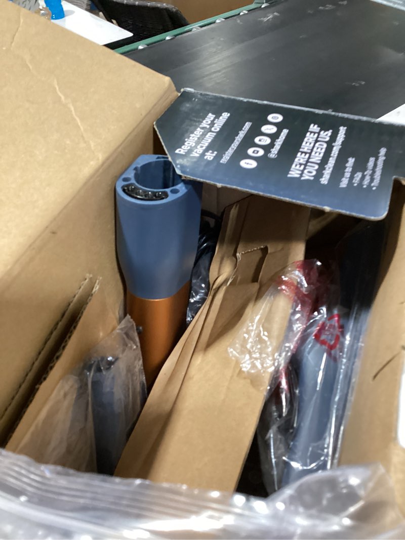 Condition photo showing New/Like New for shark powerdetect speed clean & empty | cordless stick vacuum cleaner with auto-empty | lightweight & rechargeable handheld vacuum | carpet, hard floors & pet hair | 60-min runtime | ice blue | ia3241