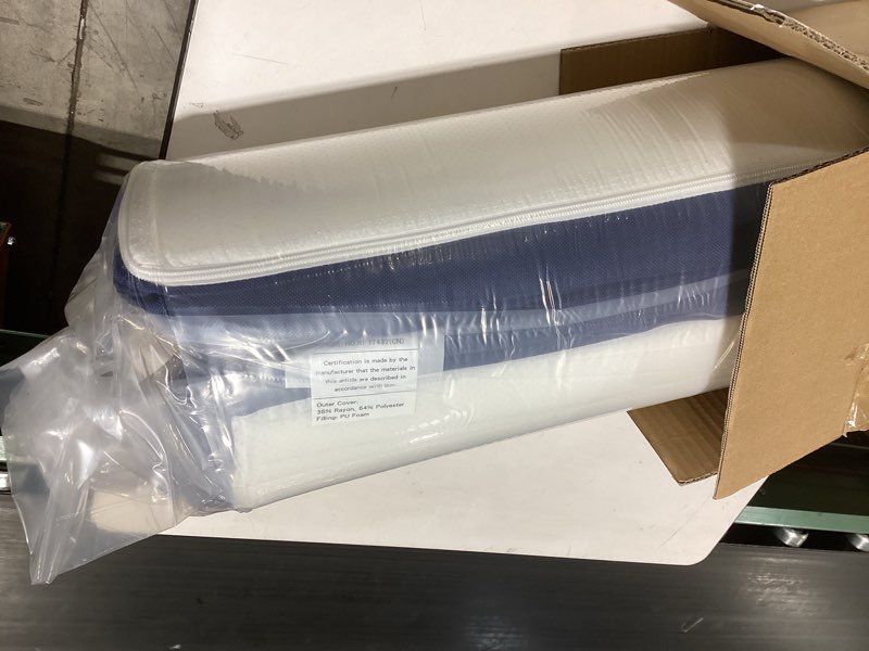 Condition photo showing New/Like New for tri folding mattress,4 inch foldable foam mattress with breathable and washable cover,portable floor guest bed for guest room,yoga,travel,camping,73"x52"x4" 4 inch full