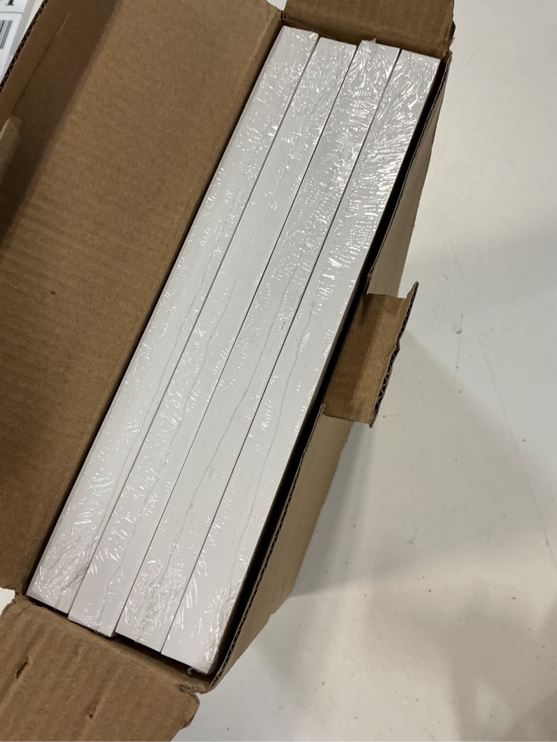 Condition photo showing New/Like New for egofine 8x10 picture frames set of 4, made of solid wood covered by plexiglass 4x6 and 5x7 with mat or 8x10 without mat, for table top display and wall mounting photo frame white white 8x10