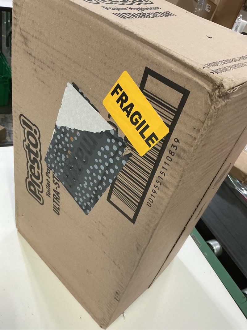 Condition photo showing New/Like New for amazon brand - presto! ultra-strong 2-ply toilet paper, 24 mega rolls = 120 regular rolls, 308 sheets per roll, unscented 308 sheet (pack of 24)