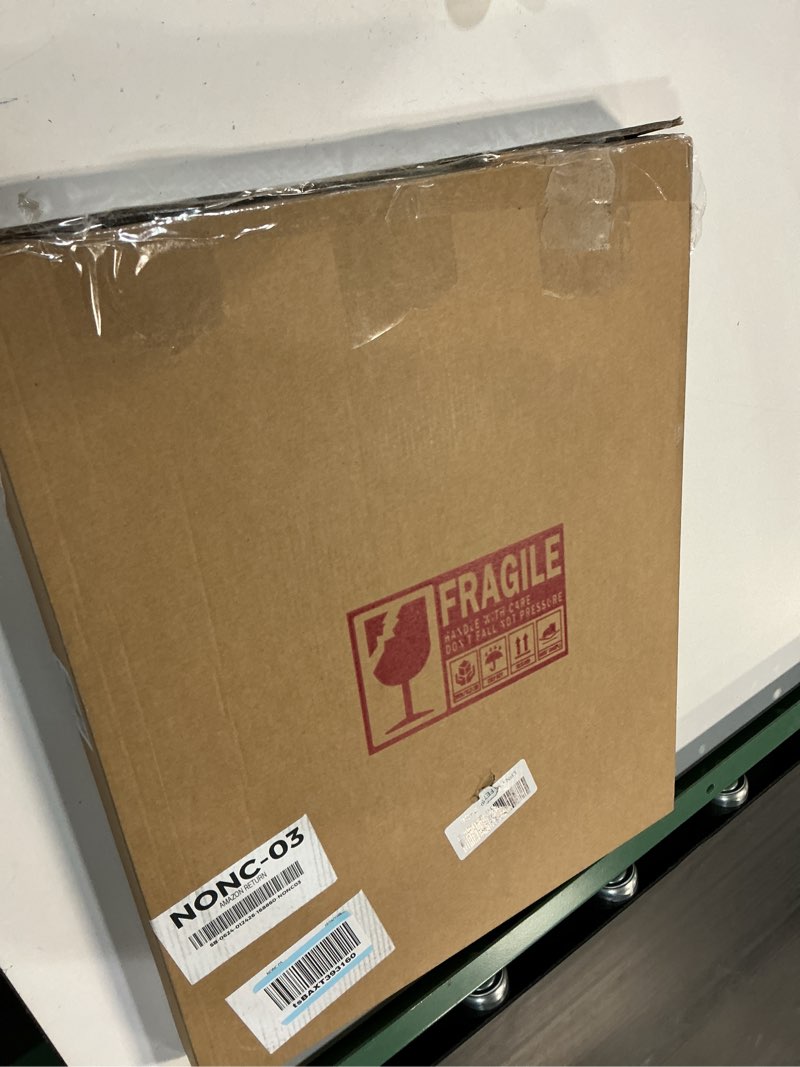 Condition photo showing Good Condition for AAZZKANG Black Mirrors for Wall Rectangle Wood Framed Large 20"x16" Decorative Wall Mirror for Bedroom Bathroom Living Room Dressing Room Entryway 20"L x 16"W Black