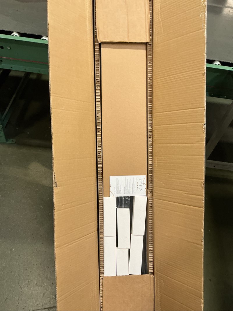 Condition photo showing New/Like New for AIKVSXER 6 Pack 1x4 LED Flat Panel Light Surface Mount LED Ceiling Light, 5500LM 50W TRIAC 10-100% Dimmable, 3000/4000/5000k AC120V Kitchen Lights Ceiling Flush Mount for Garage/Basement Black Black 1x4FT 6PACK