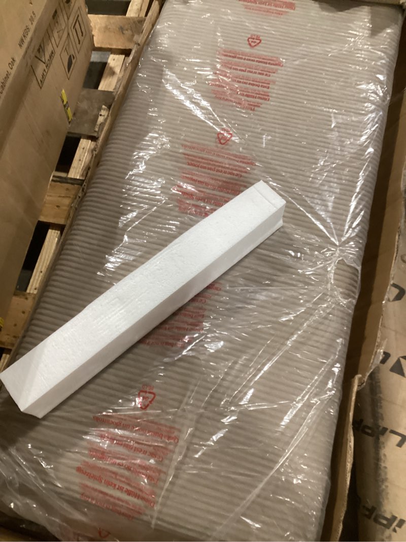 Condition photo showing Good Condition for GarveeHome King Size Bed Frame with Upholstered Headboard and Strong Wooden Slats Support, Soft Cord