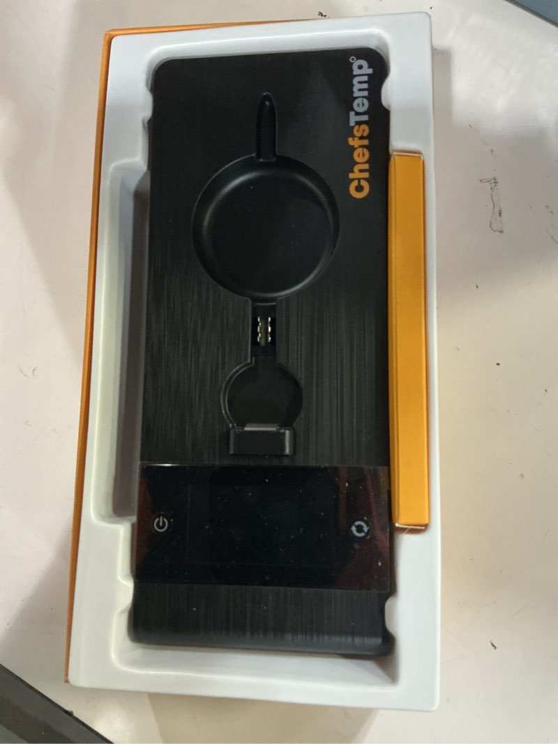 Condition photo showing Good Condition for chefstemp protemp 2 plus needle probe wireless meat thermometer with temperature controller unlimited range bluetooth & wifi enabled smart cooking smoker grilling bbq oven kitchen (stand + 1 probe)
