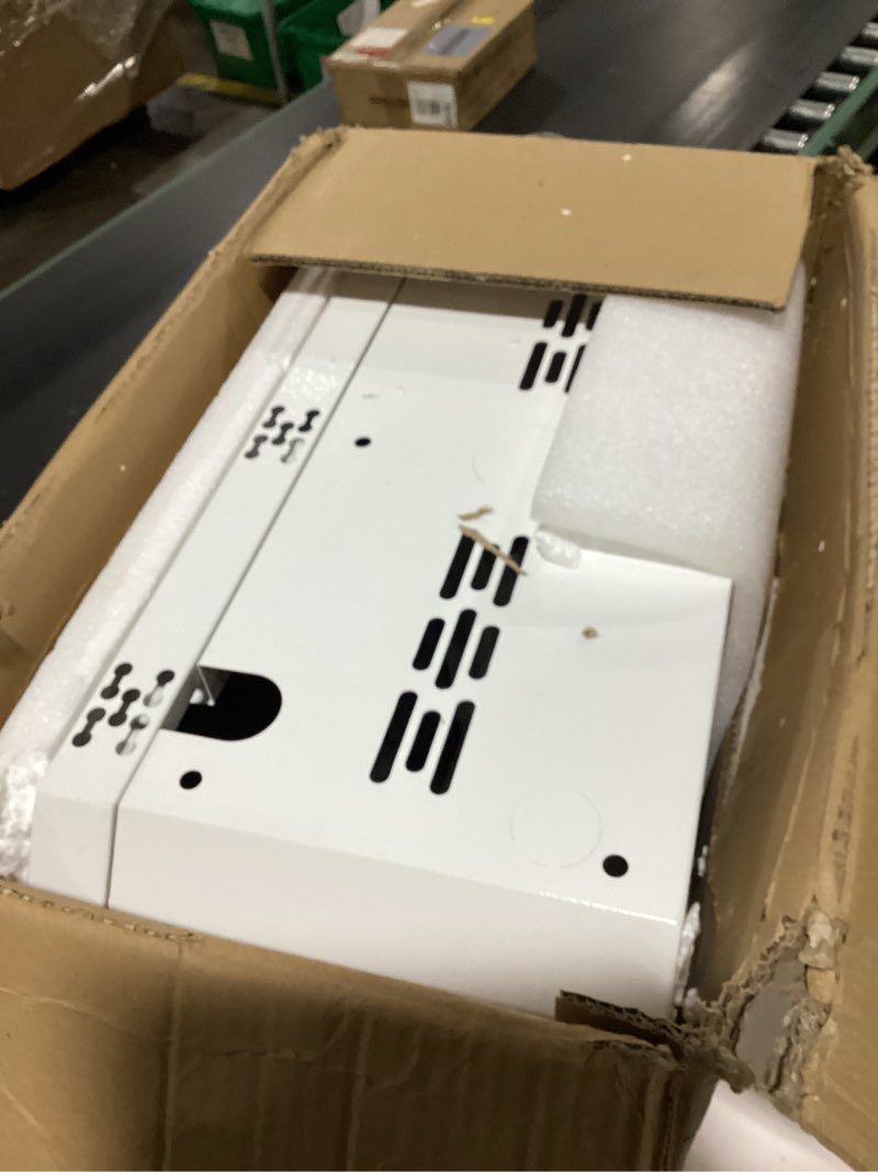 Condition photo showing New/Like New for Electric Vehicle Car Charger Cover Protector Compatible with Tesla, Wall Charging Station Box Indoor/Outdoor, Cable Cord Holder, Double Locks, EV Charger Enclosure for EV Charger, White