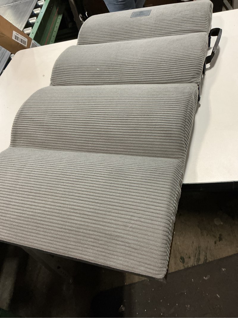 veehoo elevated dog bed with bolster mat, black sliver, large