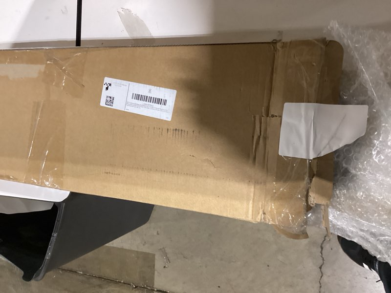 Condition photo showing As Is for titanium gold square barn door handles 12"/16"/18"/24"/36"/48"/59'', pull push long french door handle double sided, large front exterior shower door pull handles 24inch / 60cm brushed gold