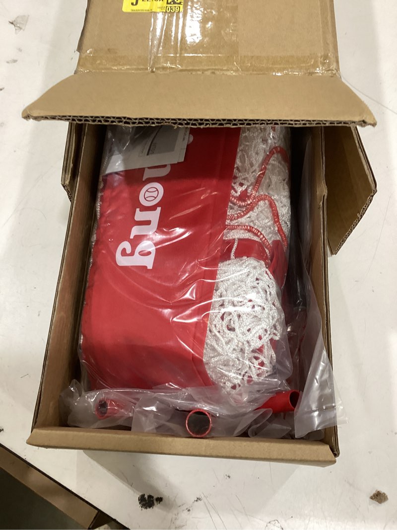 Condition photo showing Good Condition for furlihong nt01 baseball & tennis ball recycling system net, 6 x 7ft, portable polyester net and fiberglass frame, compatible with 681pbh 680bh 6802bh machines, with carrying bag (net only)