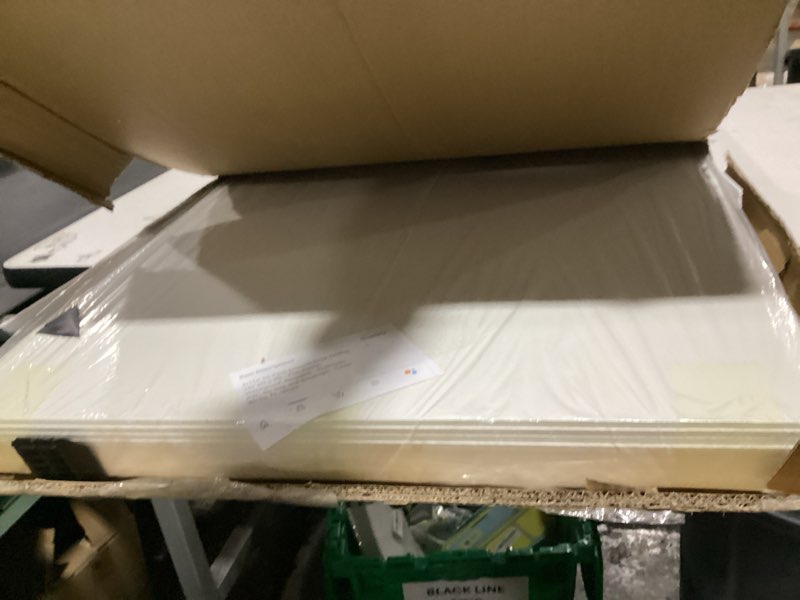 Condition photo showing As Is for art3d 10-pack smooth drop ceiling tile 2ft x 4ft - fire-rated, waterproof, reusable - premium pvc, no sag and breakage - cover 80 sq. ft, white 24*48 white 10