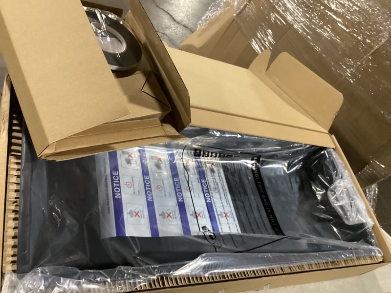 Condition photo showing Good Condition for Stainless Steel Shower Niche 30" X 12", No Tile Needed Wall Niche with 3 Selectable Color Temperatures Led Light, Recessed Shower Shelf for Bathroom Storage Over Mount Installation, Matte Black Matte Black 30" X 12"