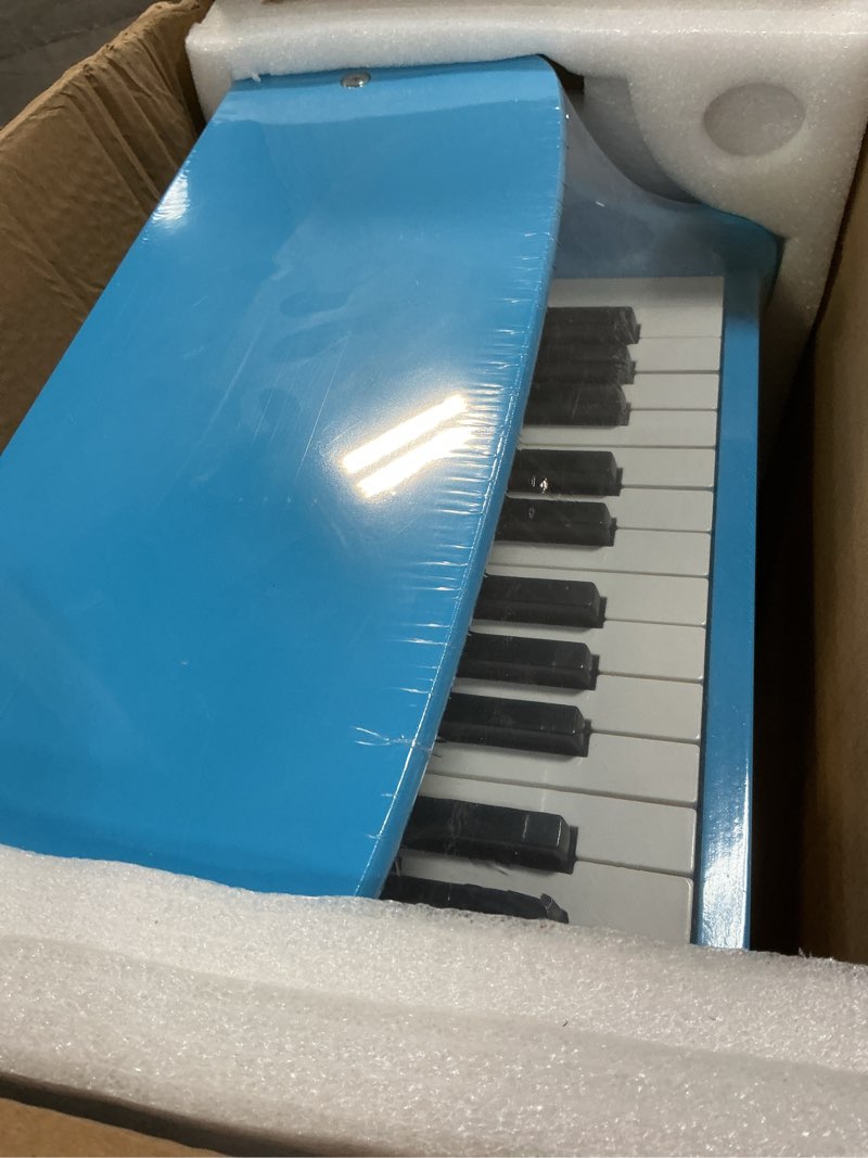Condition photo showing Good Condition for Melissa & Doug Learn-to-Play Piano With 25 Keys and Color-Coded Songbook - Blue