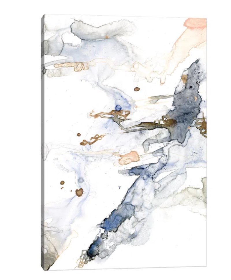 \\\" Organic Interlace Il \\\" Painting Print 30 x 40