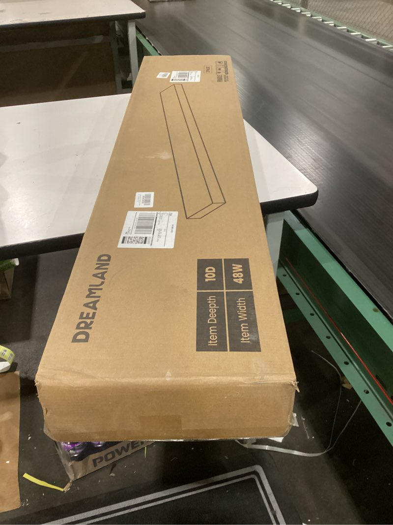 10x48 brown floating shelf 2pk