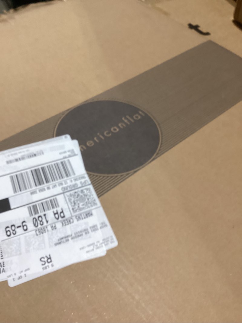 Condition photo showing New/Like New for Americanflat 18x22 Picture Frame with Polished Plexiglass - Black Picture Frame - Wide Photo Frames Made of Engineered Wood for Vertical or Horizontal Wall Display - Epic Collection - Black Black 18x22