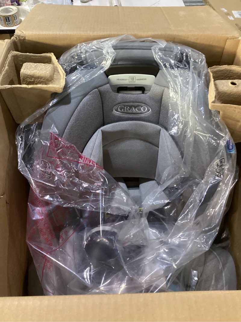 Condition photo showing New/Like New for Graco 4Ever DLX 4-in-1 Car Seat, Charlie | Infant to Toddler Car Seat, with 10 Years of Use | Rear-Facing, Forward-Facing and Booster Modes | Safe, Comfortable and Convenient