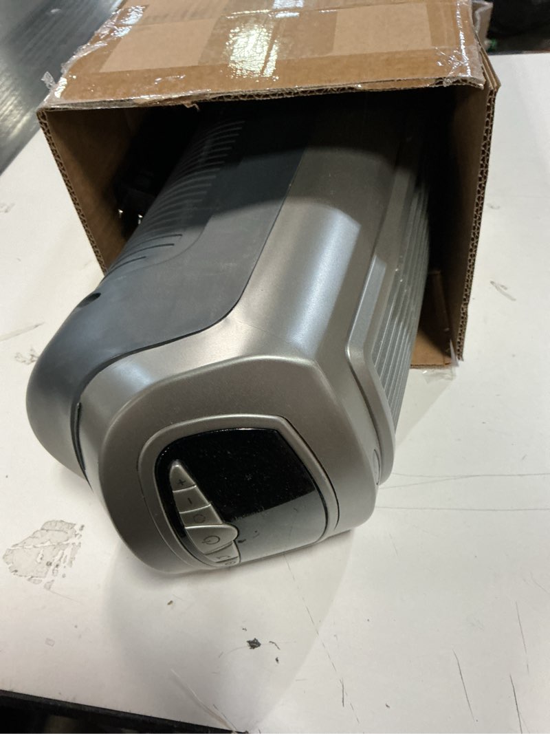 Condition photo showing Good Condition for Lasko Oscillating Digital Ceramic Tower Heater for Home with Adjustable Thermostat, Timer and Remote Control, 23 Inches, 1500W, Silver, 755320 Silver Heater