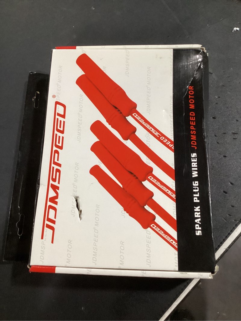 Condition photo showing New/Like New for jdmspeed new hei spark plug wires set 90 to straight replacement for sbc bbc 350 383 400 454 v8