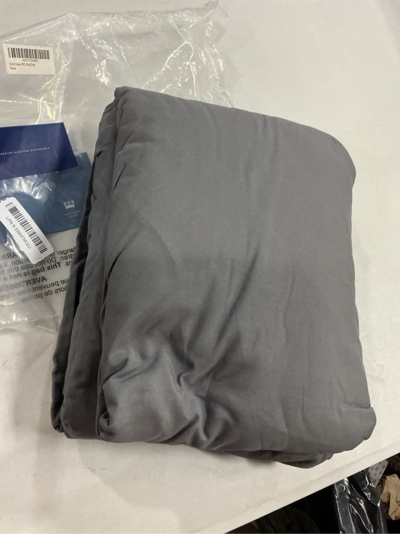 Condition photo showing Good Condition for extra deep king sheet set - 6 piece breathable and cooling sheets - hotel luxury bedding for women, men, kids & teens - easy & secure fit - soft, wrinkle free and comfy w/ extra deep pockets - grey 06 - dark grey king