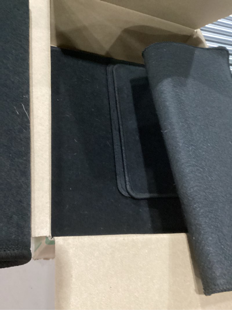 Condition photo showing As Is for Fabric car floor mats make and model unknown